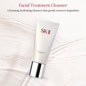 SK-II Cleanser, Facial Treatment Gentle Cleanser, SK-II Facial Cleanser, Luxury Face Wash, Hydrating Cleanser, Cream Cleanser, Gentle Face Cleanser, PITERA, Japanese Skincare, Premium Skincare, Daily Cleanser, Soft Skin, Glowing Skin, Anti Aging Skincare, Facial Wash, All Skin Types, Beauty - Makeup Stash Pakistan