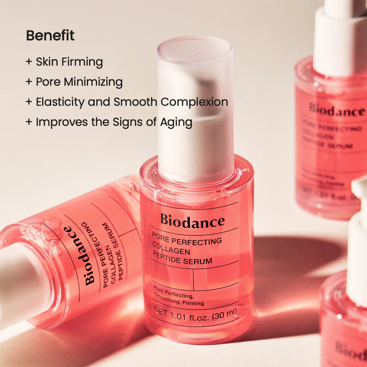 Biodance Pore Perfecting Collagen Peptide Serum 30ml – Firming, Smoothing & Pore Care