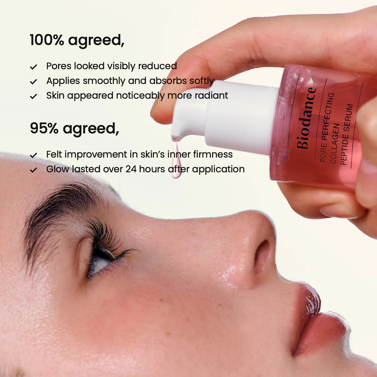 Biodance Pore Perfecting Collagen Peptide Serum 30ml – Firming, Smoothing & Pore Care