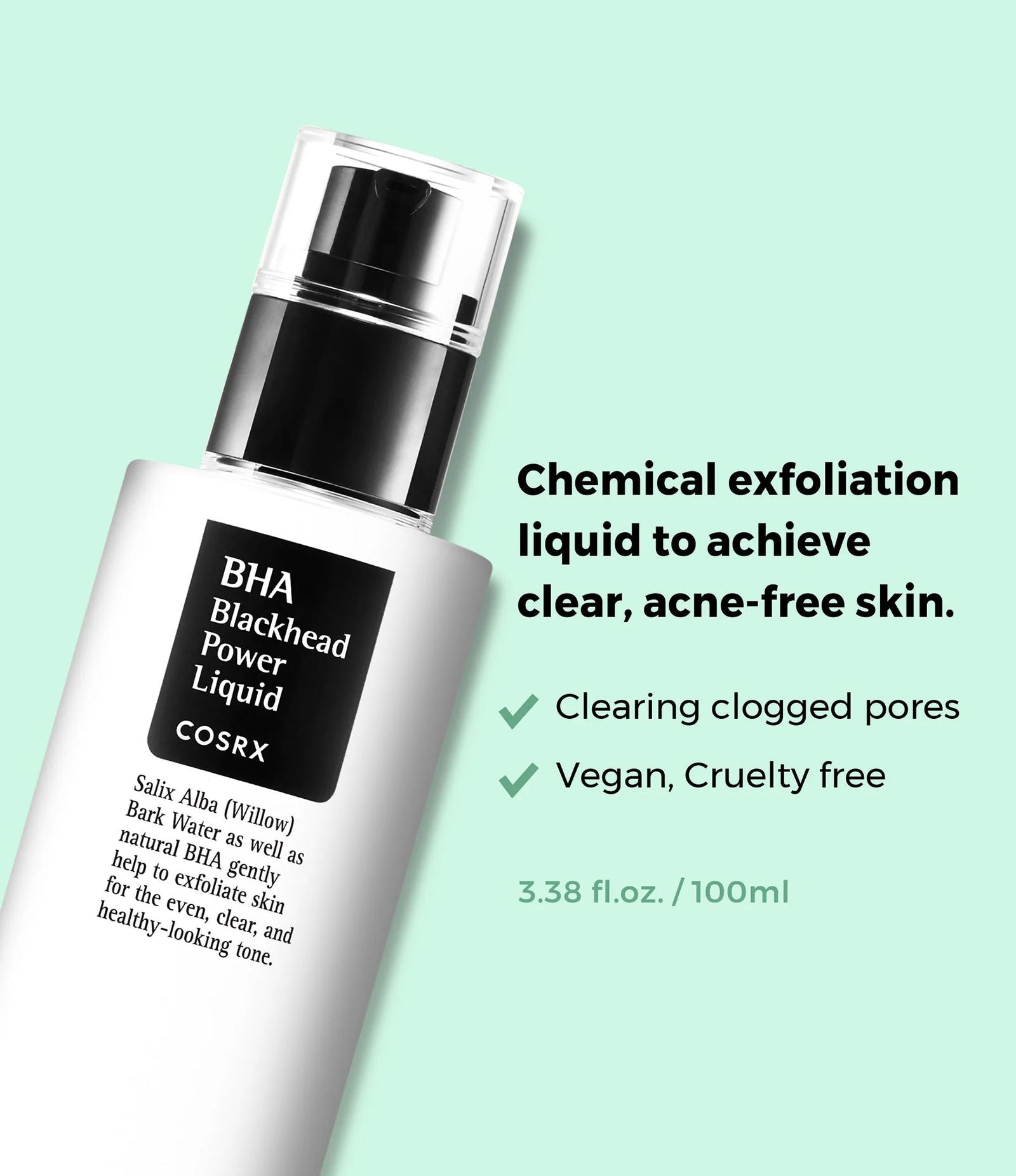 Cosrx BHA Blackhead Power Liquid 100 ML - Makeup Stash Pakistan