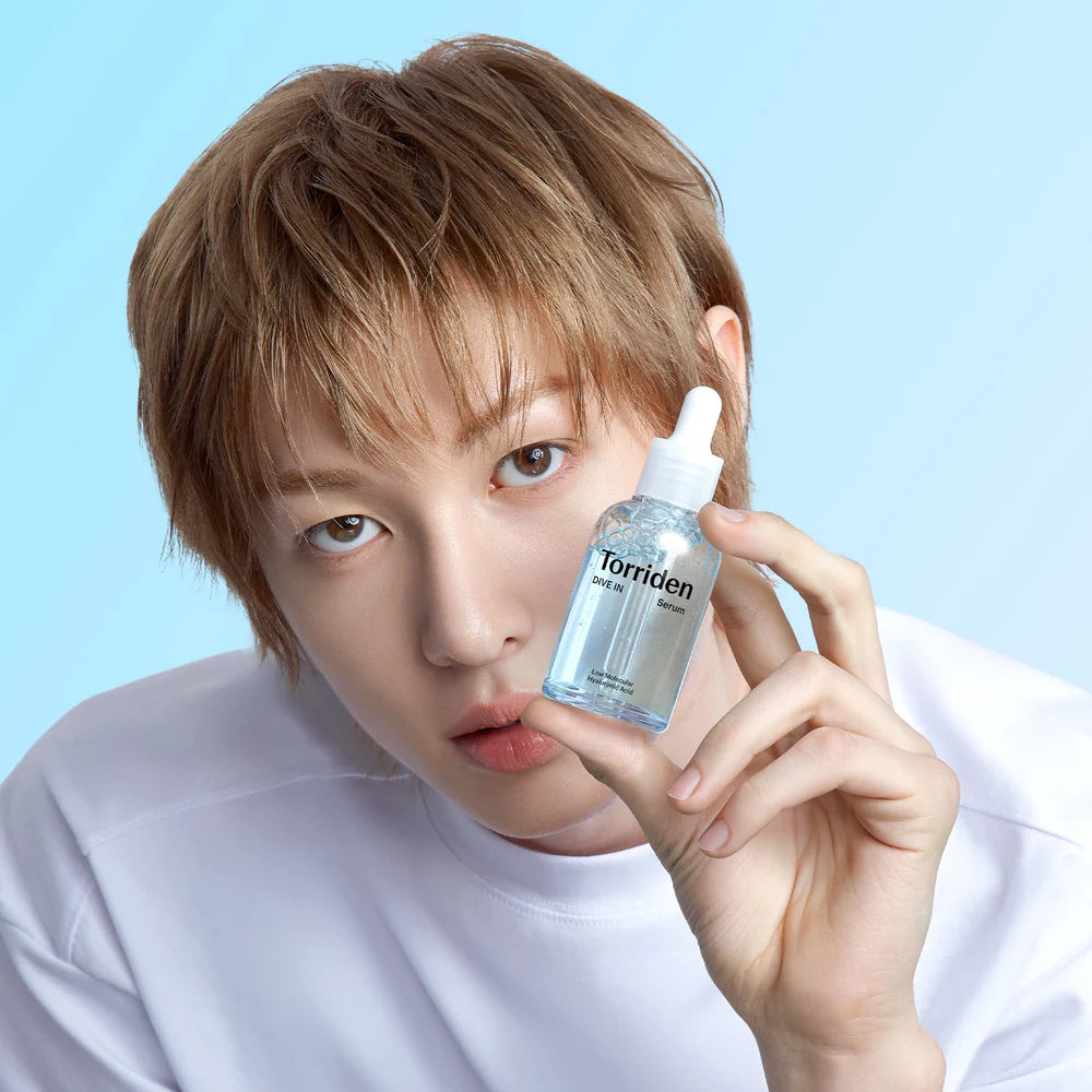 Torriden Dive-In serum, hyaluronic acid serum Korea, low molecular HA serum, hydrating face serum, Korean skincare serum, deep hydration serum, plumping serum, dewy skin serum, dry skin treatment, moisture boost serum, lightweight serum Korea,Makeupstashpk