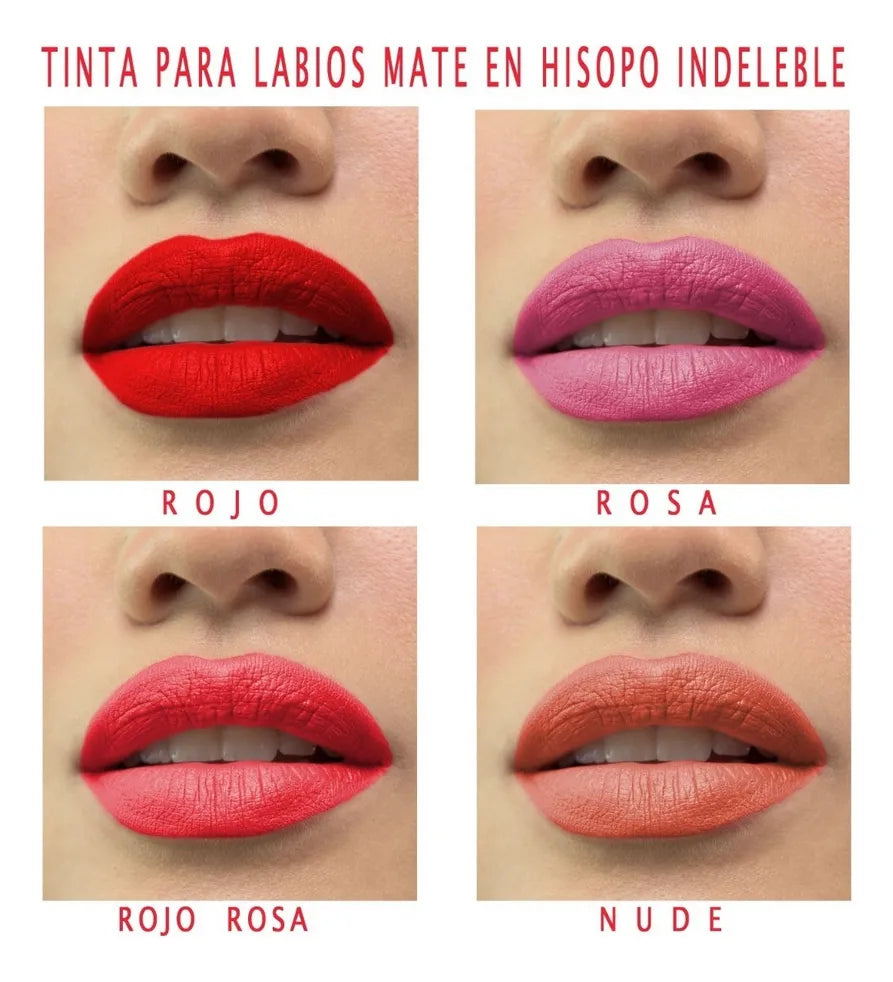 Cotton Swab Lip Glaze Tint/Dye Long Lasting Charming Cigarette Cotton Buds Lipstick 20Pcs - Makeup Stash Pakistan