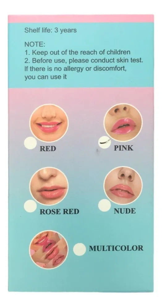 Cotton Swab Lip Glaze Tint/Dye Long Lasting Charming Cigarette Cotton Buds Lipstick 20Pcs - Makeup Stash Pakistan