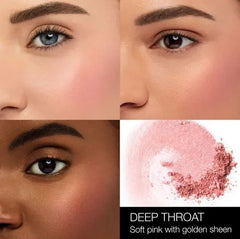 NARS Blush Deep Throat, NARS blush, peachy pink blush, radiant powder blush, luminous blush, NARS Deep Throat blush, glowing cheeks makeup, luxury blush makeup,Makeupstashpk