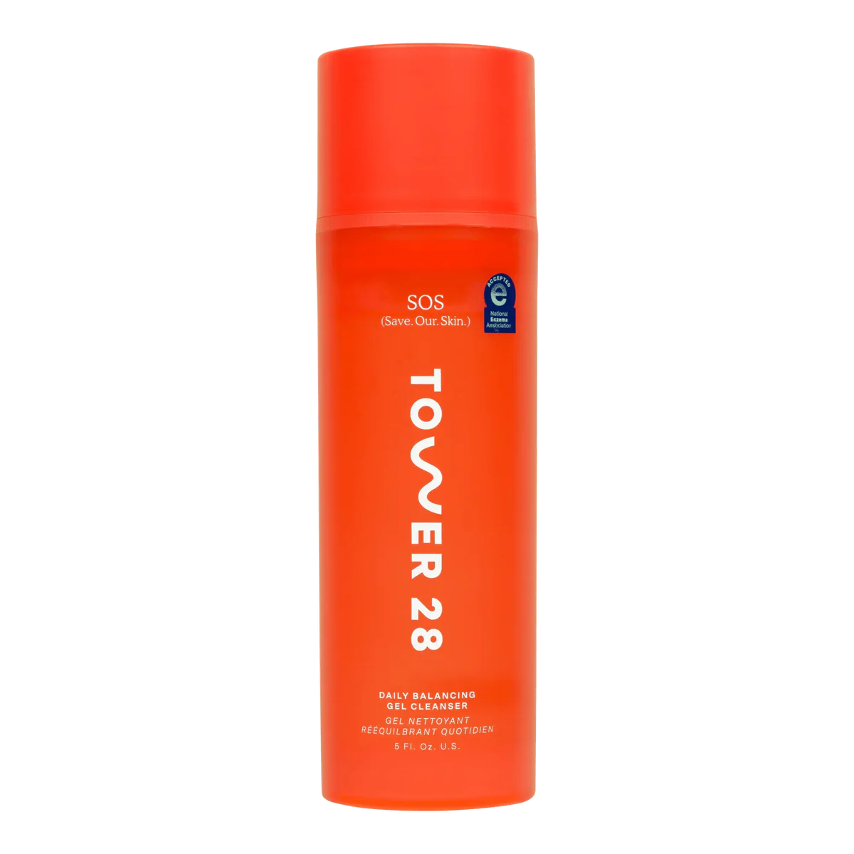 Tower 28 SOS Daily Gel Cleanser 15mL – Gentle Hydrating Face Cleanser for Sensitive Skin