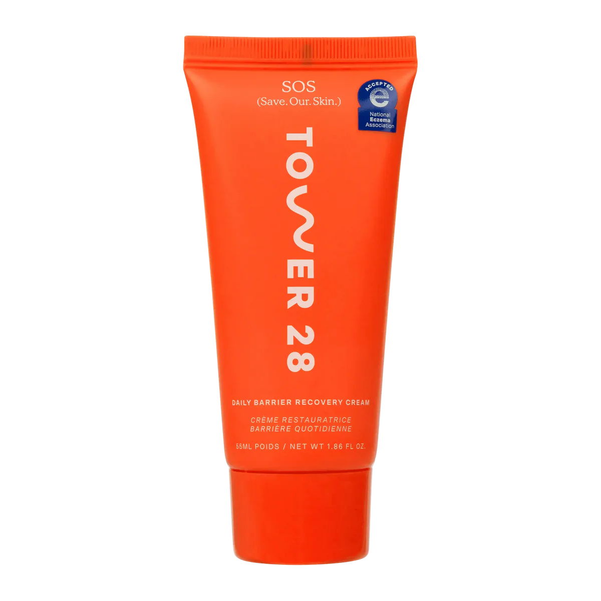 Tower 28 SOS Daily Barrier Recovery Cream 20ml – Hydrating Repair Moisturizer for Sensitive Skin