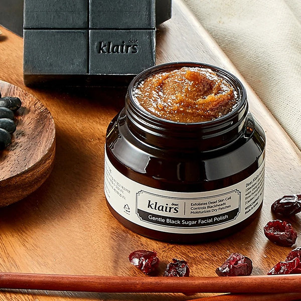Gentle face scrub , Glowing skin , Face polish , Remove dead skin face , Korean exfoliating , Pore cleansing scrub, Makeupstashpk
