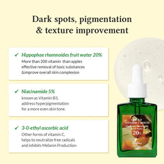  Vitamin C, Serum ,Brightening, Hydrating ,Facial Serum , Makeup Stash Pakistan