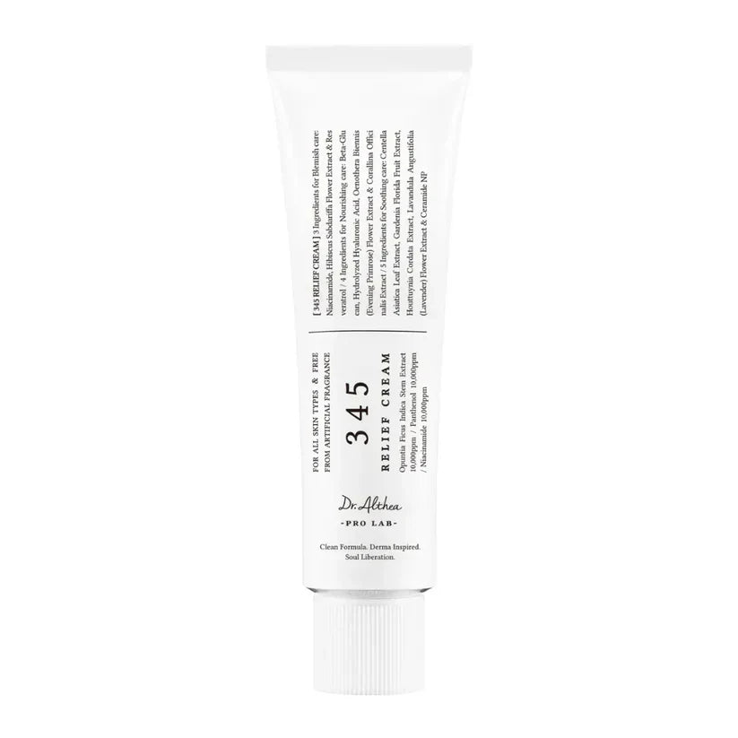 Dr. Althea,Relief Cream,soothing skin cream,hydrating cream,skin moisturizer,Makeupstashpk