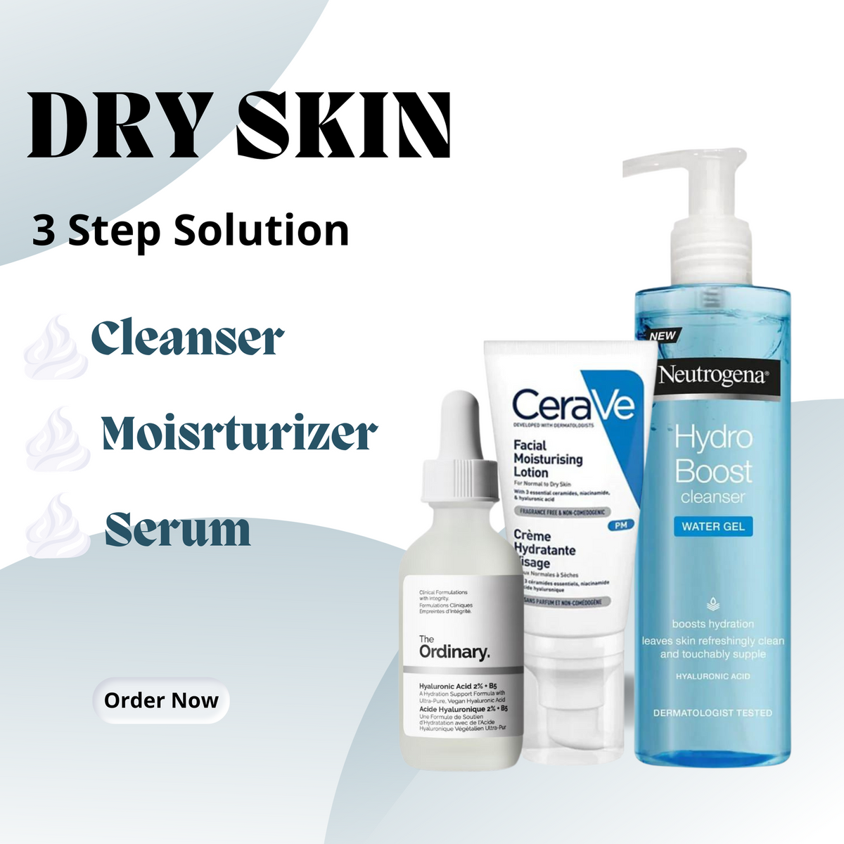 Dry Skin Solution Bundle - Makeup Stash Pakistan