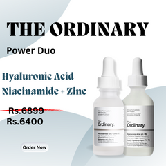 The Ordinary Hyaluronic + Niacinamide Duo. Makeupstash Pakistan. The Ordinary