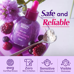 Eqqualberry - Bakuchiol Plumping Serum 30ml - Makeup Stash Pakistan
