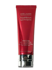 Estee Lauder Nutritious Super-Pomegranate Radiant Energy 2-In-1 Cleansing Foam, Full Size, 4.2 Fl Oz - Makeup Stash Pakistan