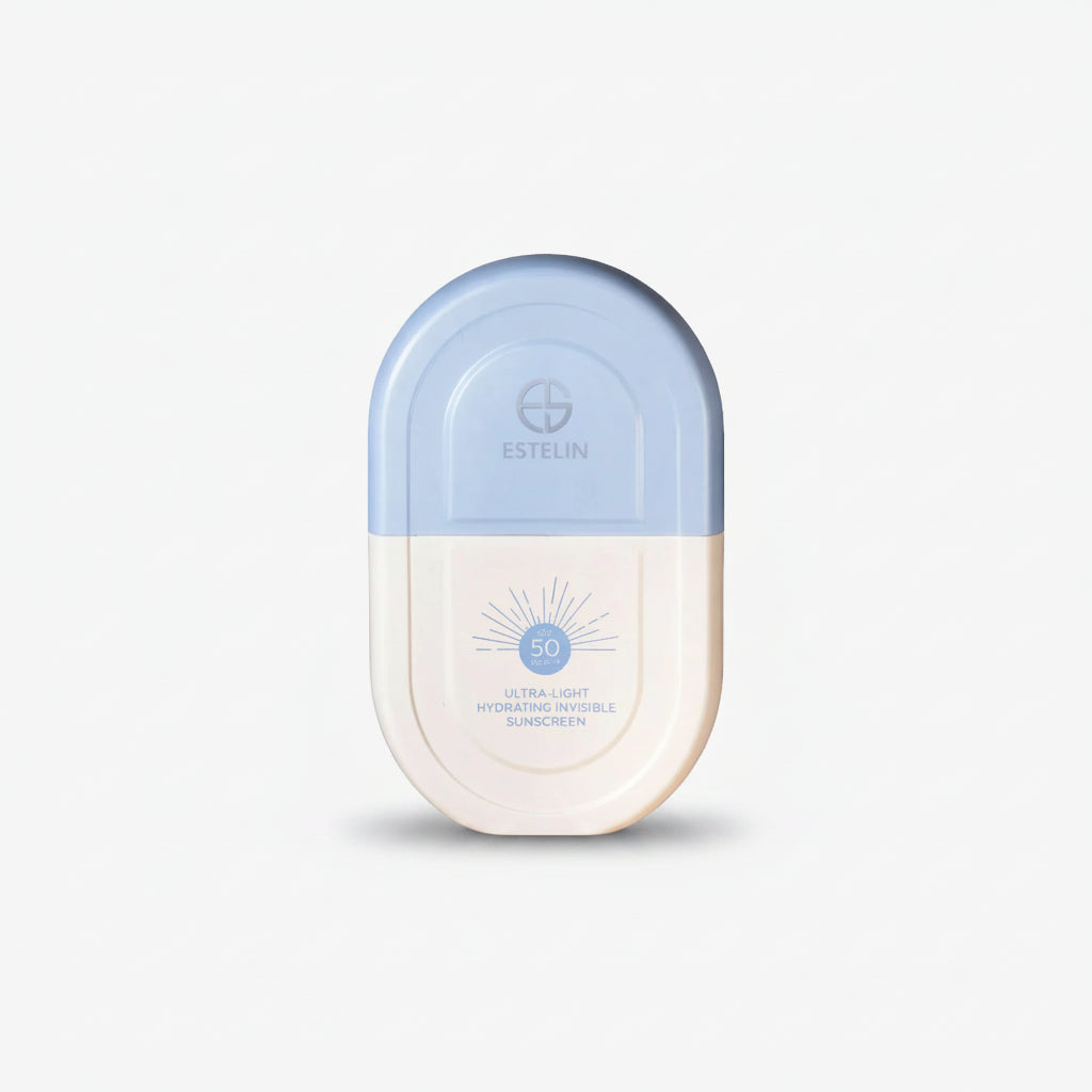 Estelin Sunscreen SPF 50, Invisible Sunscreen, Hydrating Sunscreen ,Lightweight Sunscreen, No White Cast Sunscreen,Broad Spectrum Sunscreen - Makeupstashpk