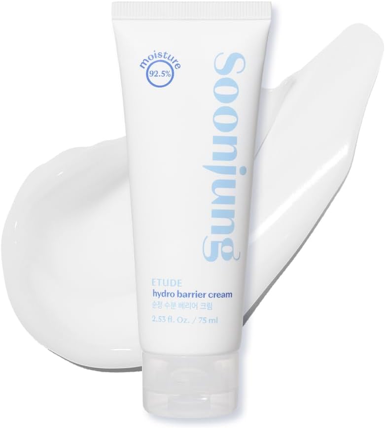 soon jung hydro barrier cream, etude moisturizer, korean moisturizer, hydro barrier cream, sensitive skin moisturizer, panthenol cream, madecassoside cream, skin barrier repair cream, lightweight face cream, soothing moisturizer - Makeupstashpk