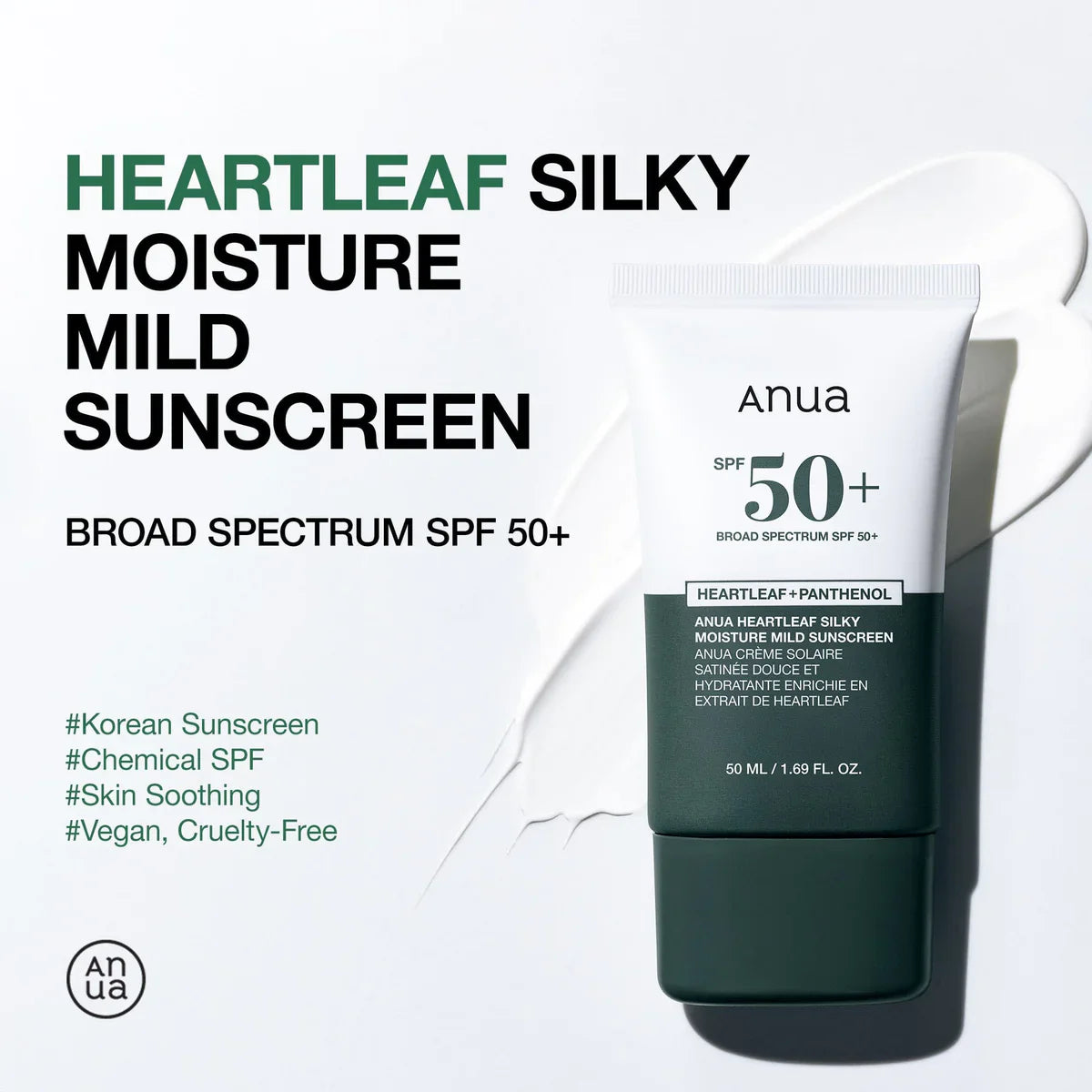 Lightweight , Hydrating Sunscreen , Sensitive , All Skin Types, Daily UV Protection, Korean Sun Cream, Moisture UV Cream - Makeup Stash Pakistan