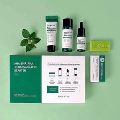 Some By Mi - Aha Bha PhA Starter Miracle Kit Limited Edition (4 items)-Makeup Stash Pakistan