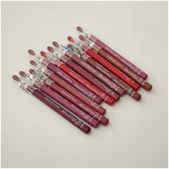  Long Lasting  , Waterproof , Velvet Finish ,  Lip Crayon Set , Makeupstashpk