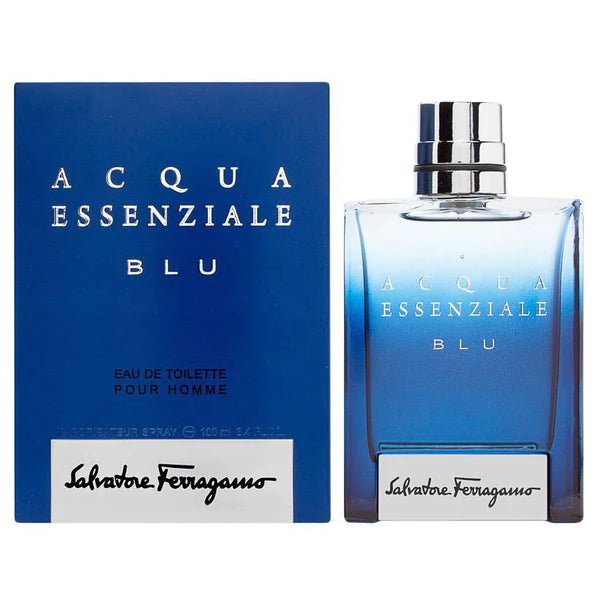 Ferragamo Acqua Essenziale Blue Men Edt100 Ml New - Makeup Stash Pakistan