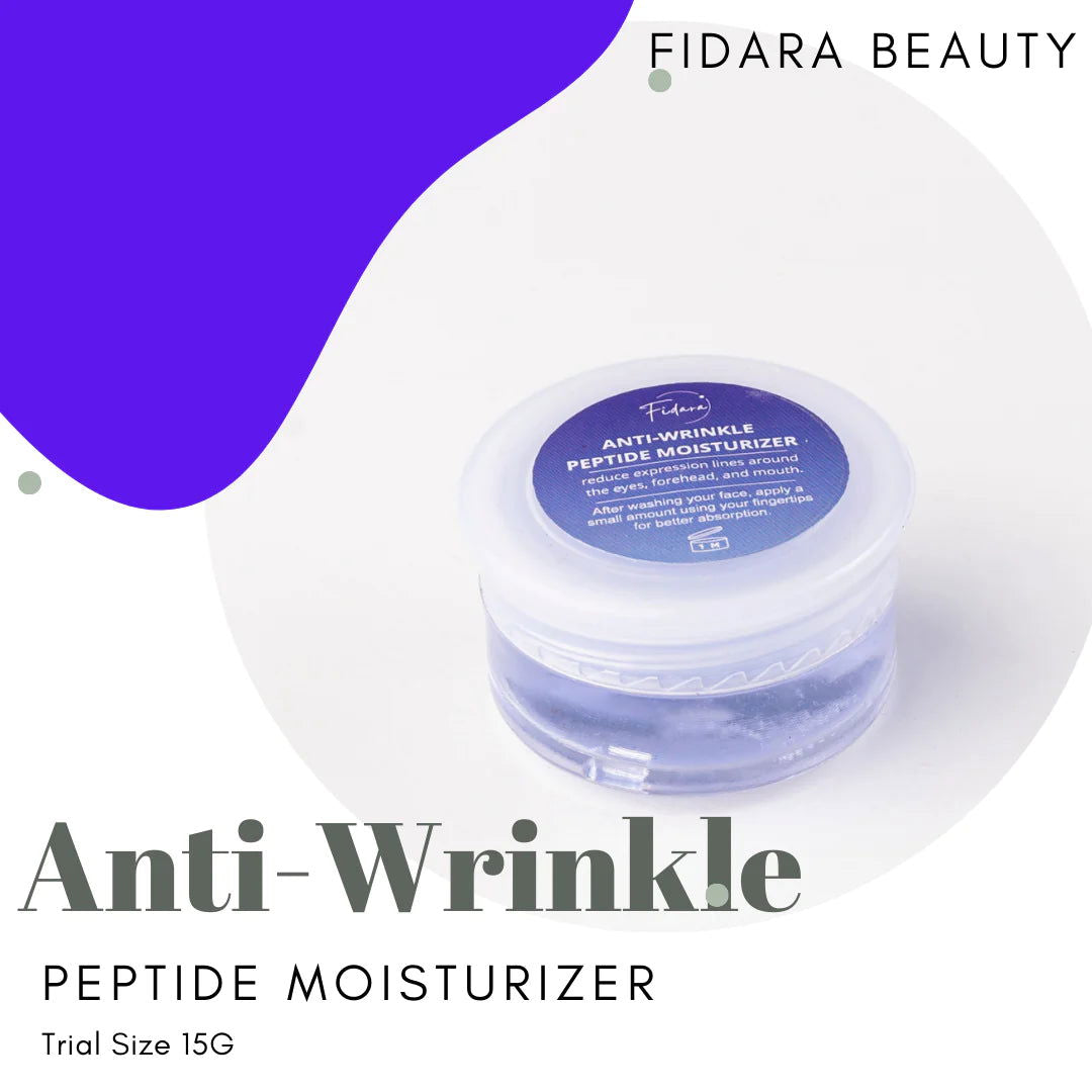 Fidara Beauty  Anti-Wrinkle Peptide Moisturizer 15g - Makeup Stash Pakistan