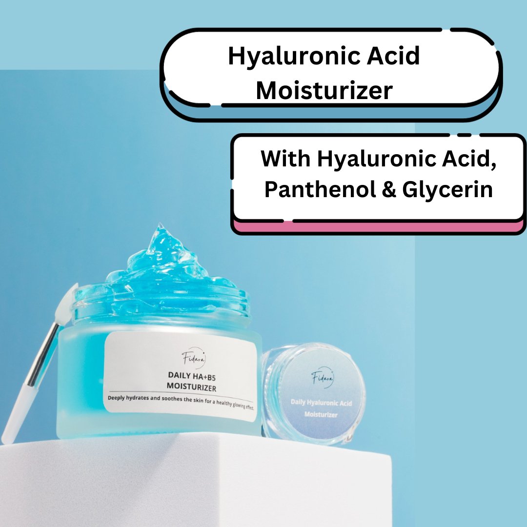 Fidara Beauty Daily HA+B5 Gel Moisturizer 50g - Makeup Stash Pakistan