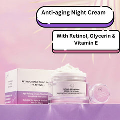 Fidara Beauty Retinol Repair Night Cream 50g - Makeup Stash Pakistan