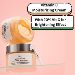 Fidara Beauty Vitamin C Glow Enhancing Moisturizer 50g - Makeup Stash Pakistan
