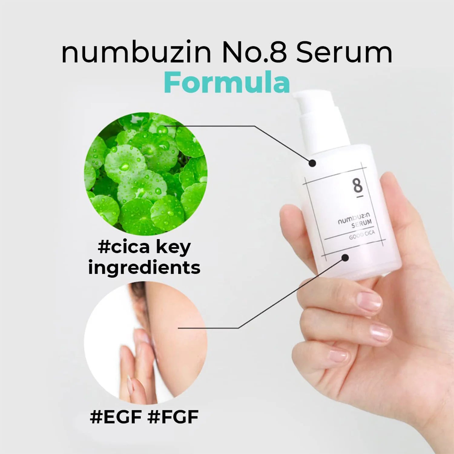 Soothing, Centella Serum, Sensitive , Acne-Prone Skin , Makeupstash Pakistan