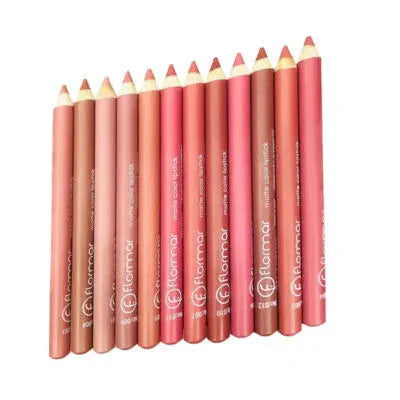  Long Lasting  , Waterproof , Velvet Finish ,  Lip Crayon Set , Makeupstashpk