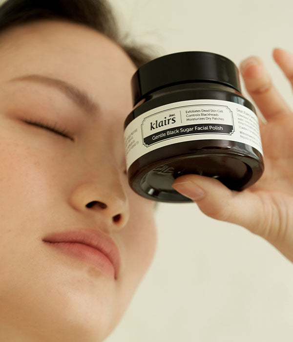 Klairs Gentle Black Sugar Facial Polish 110g - Makeup Stash Pakistan