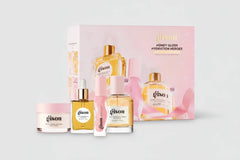 Gisou Honey Gloss Hydration Heroes Set – Luxury Honey Infused Hair & Lip Care Gift Set