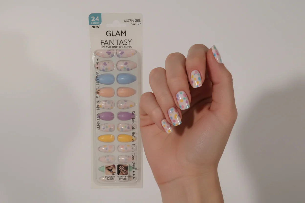 Salon Quality ,  Artificial  , Nail Set , Press on nails , Fashion nails , Makeupstashpk
