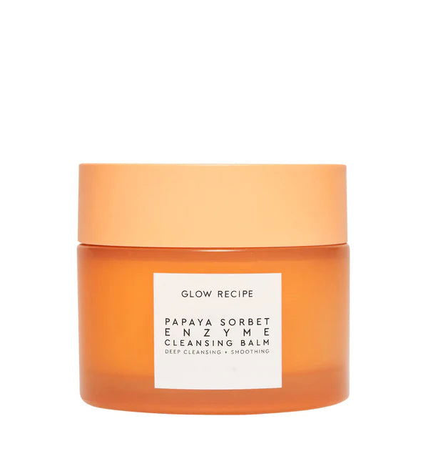 Glow Recipe Papaya Sorbet Enzyme Cleansing Balm 100 ML - Makeup Stash Pakistan