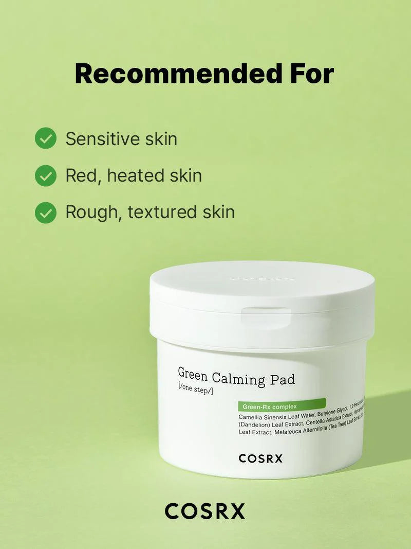 COSRX - One Step Green Calming Pad 70 EA - Makeup Stash Pakistan