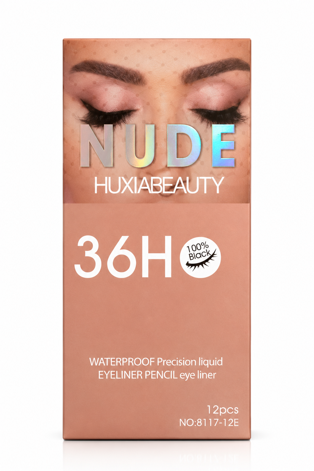 HUXIABEAUTY, HUXIABEAUTY Eyeliner, NUDE Eyeliner, Waterproof Eyeliner, Liquid Eyeliner, Precision Eyeliner, Eyeliner Pencil, 36H Eyeliner, Long Lasting Eyeliner, Smudge Proof Eyeliner, Quick Dry Eyeliner, Black Eyeliner, Matte Eyeliner, Eye Makeup, Waterproof Makeup, Winged Eyeliner - Makeupstashpk