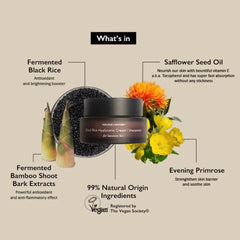 Haruharu - Black Rice Hyaluronic Cream Unscented 50ml - Makeup Stash Pakistan
