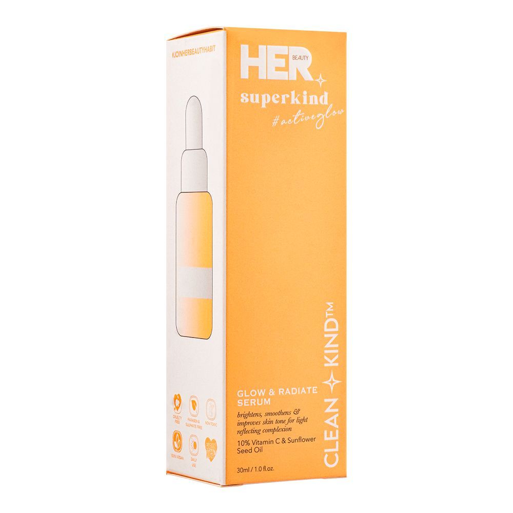 Her Beauty Superkind Glow and Radiate Serum - Makeup Stash Pakistan