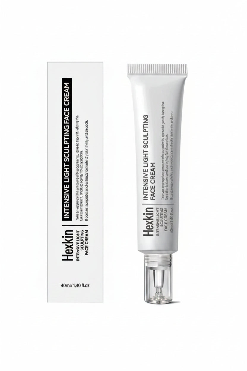 Hexkin Sculpting Cream,Intensive Light ,Sculpting Cream, Face Sculpting Cream, Firming Face Cream,Anti Aging Moisturizer, Hydrating Face Cream, Skin Tightening Cream, Lifted Skin Cream, Collagen Boost Face Cream, Radiance Face Cream, Youthful Skin Moisturizer - Makeupstashpk