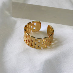 panthera ring, adjustable ring, golden ring, gold statement ring, panther ring, unisex ring, luxury ring, fashion jewelry, stainless steel jewelry, adjustable gold ring,