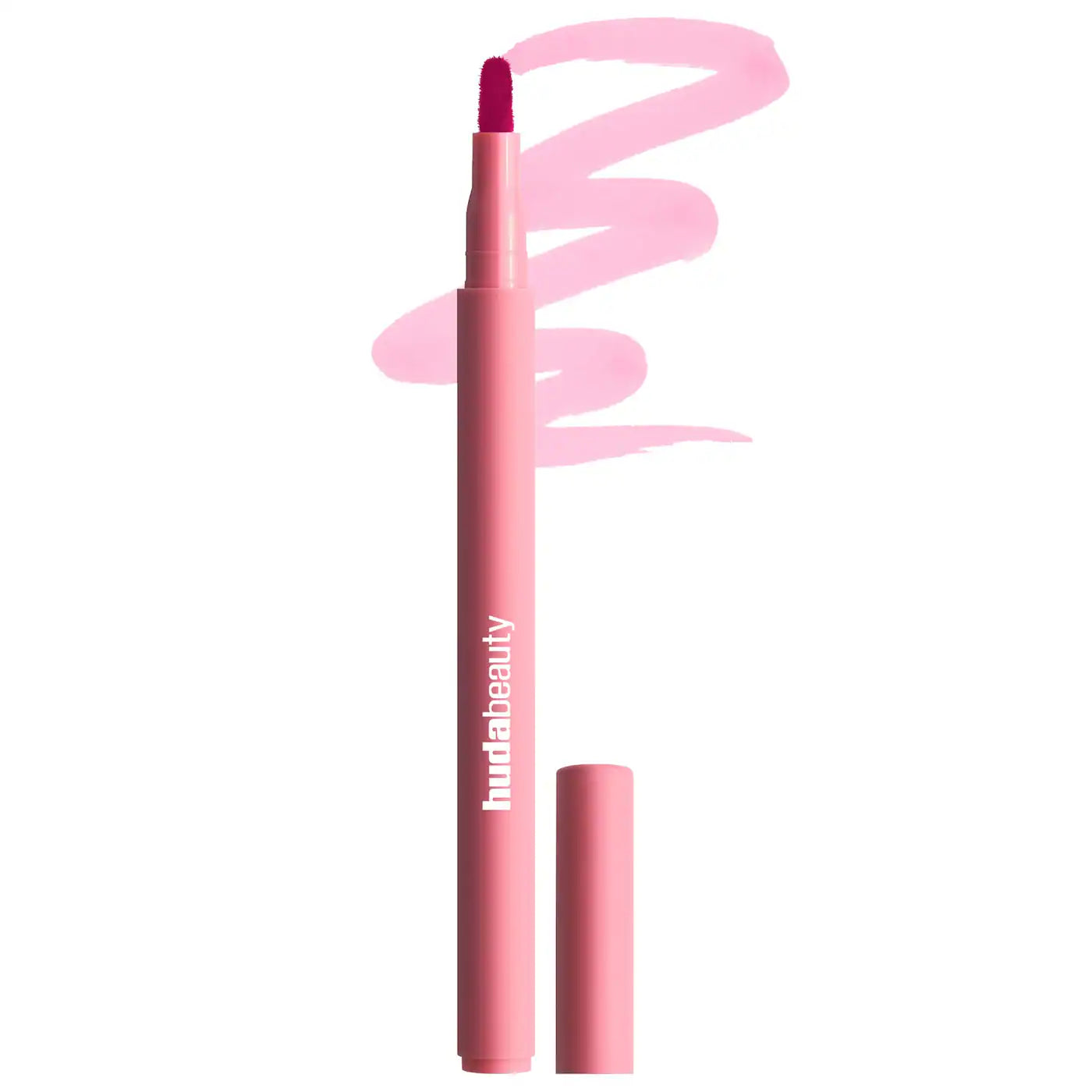 huda beauty lip contour stain, baby pink lip stain, pink nude lip stain, transfer proof lip stain, matte lip stain, long lasting lip contour, huda beauty makeup, rosy pink lips, waterproof lip stain, smudge proof lip color, everyday pink lip shade,Makeupstashpk