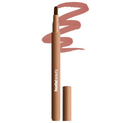 huda beauty lip contour stain, soft nude lip stain, nude lip contour, transfer proof lip stain, matte nude lip stain, long lasting lip color, huda beauty makeup, nude lip liner stain, waterproof lip stain, soft glam lip makeup, natural nude lips,Makeupstashpk