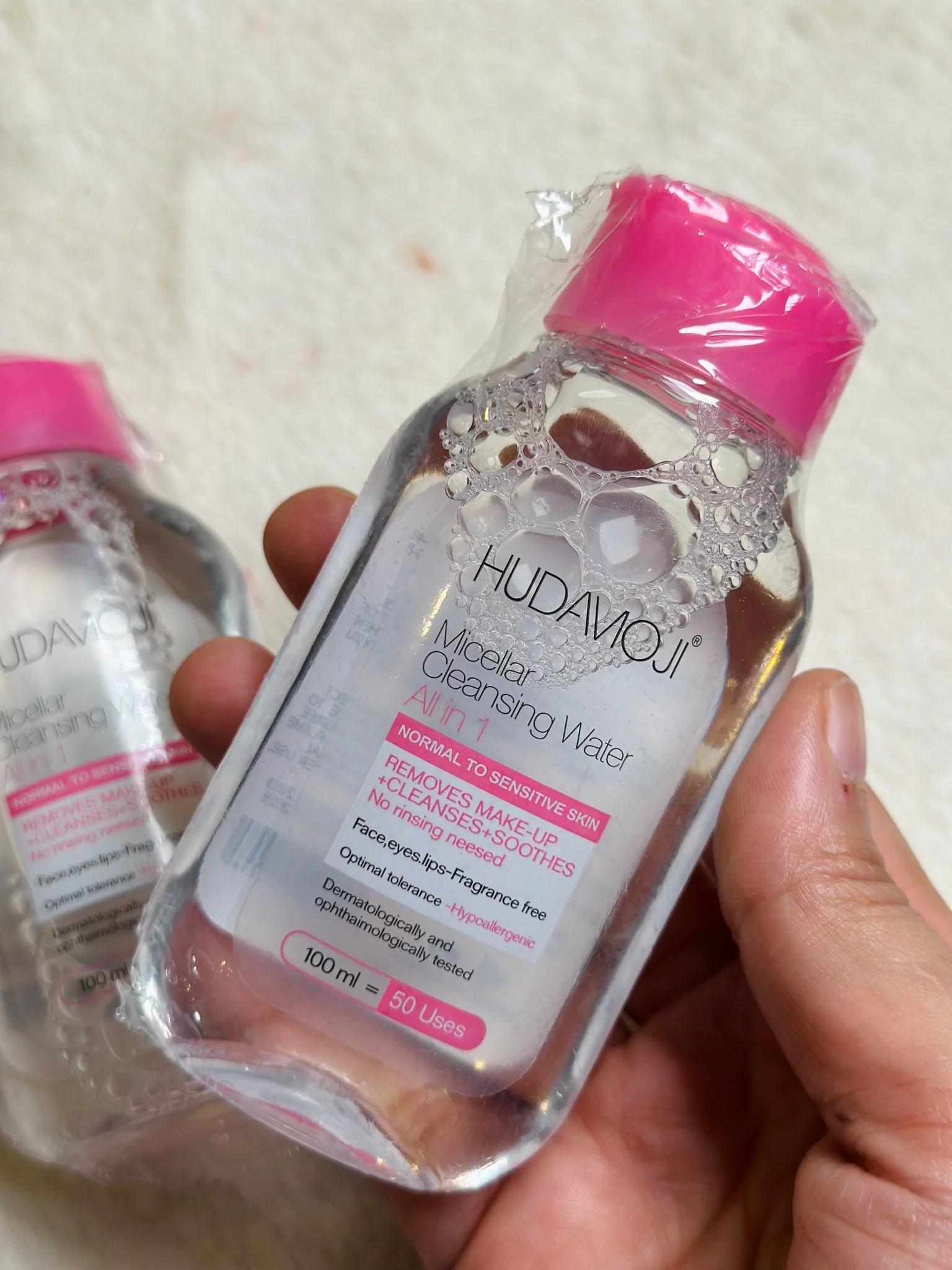 Hujamoji Micellar Water 100 ML - Makeup Stash Pakistan