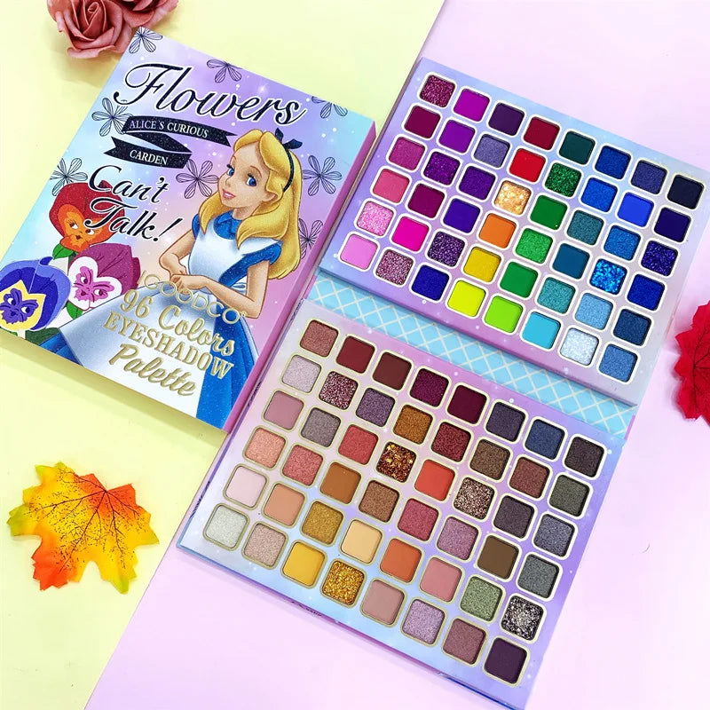IGOODCO Flowers can't talk  96 Color Eyeshadow Palette - Makeup Stash Pakistan
