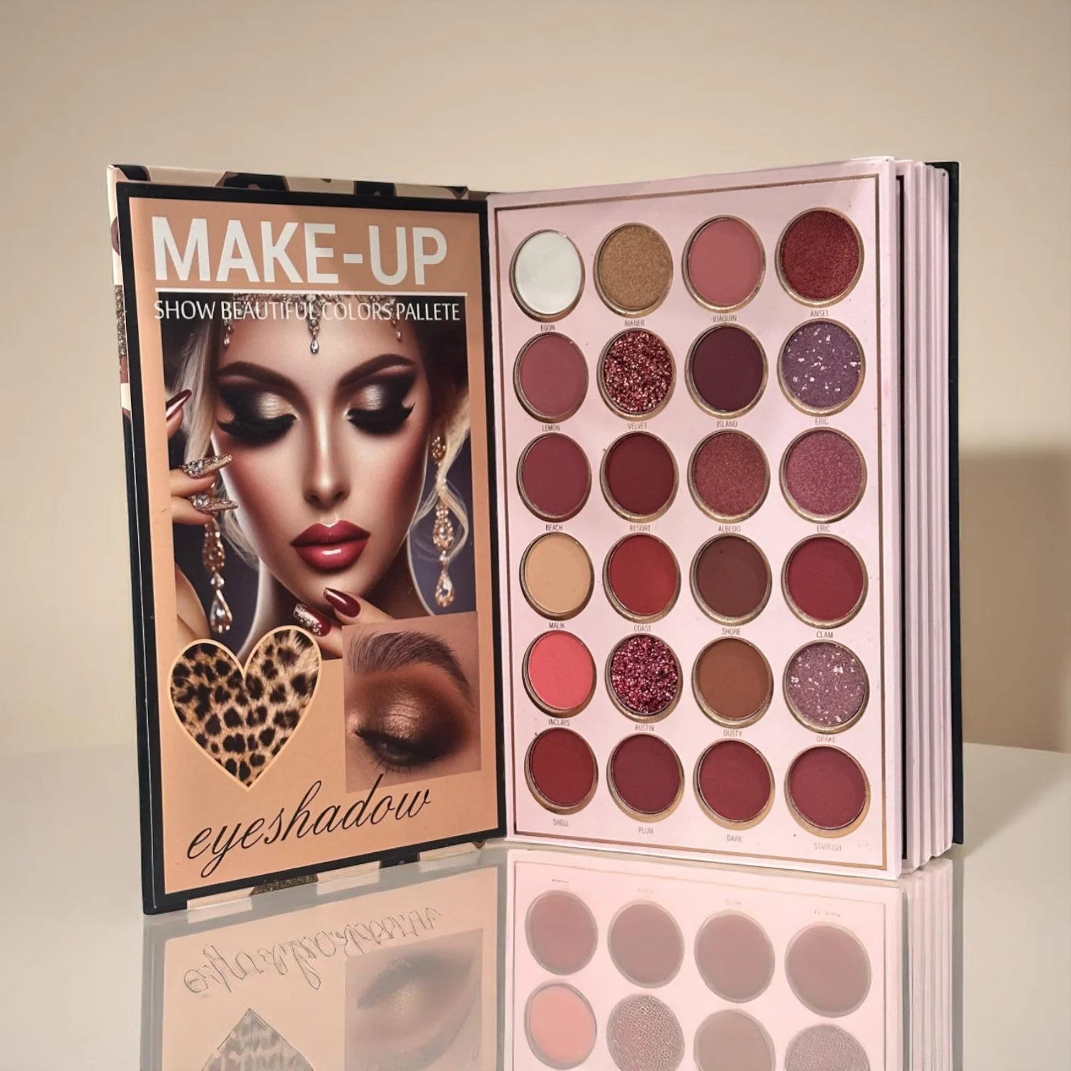 MOCALLURE 6 in 1 Palette Notebook  Make Your Beauty Visible - Makeup Stash Pakistan