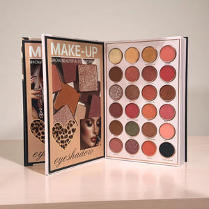 Makeup Palette, 6 in 1 Makeup Kit, Notebook Makeup Palette, All in One Makeup Kit, Travel Makeup Kit, Compact Makeup Set, Makeup Kit, Beginner Makeup Kit, Portable Beauty Kit, Multi Layer Makeup Palette - Makeup Stash Pakistan