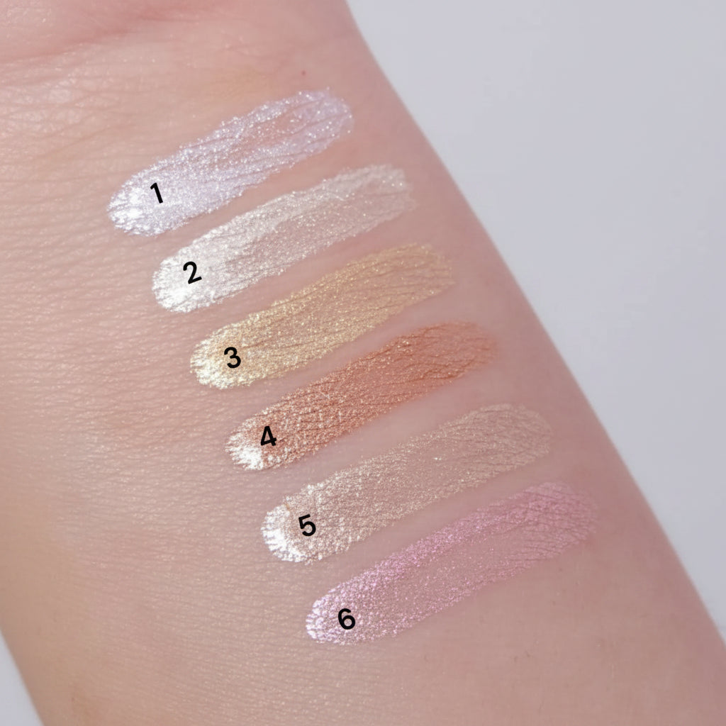 Lightweight  , Radiant Glow , Liquid highlighter , All skin tones , Makeupstashpk