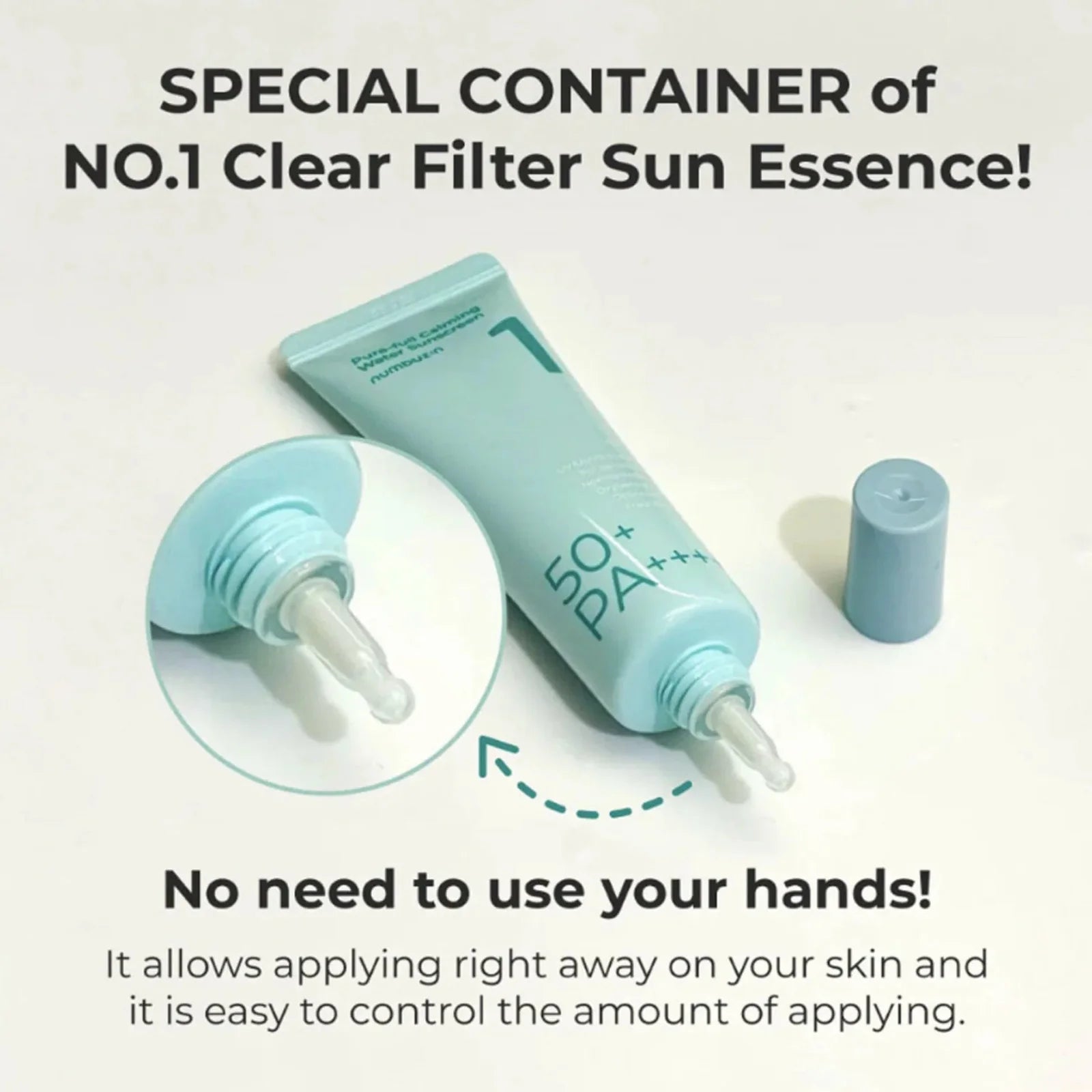 Numbuzin - No.1 Clear Fit Sun Essence 50ml - Makeup Stash Pakistan