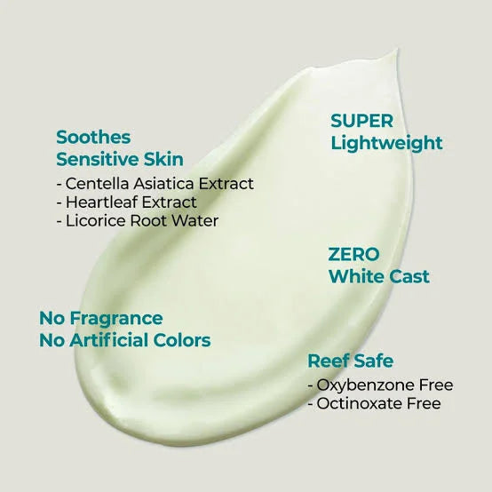 Numbuzin – No. 1 Pore-full Calming Water Sunscreen 50ml - Makeup Stash Pakistan