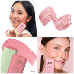 Pixi On-the-Glow Blush – Fleur | Hydrating Cream Blush Stick