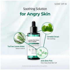 Travel Acne Serum, AHA BHA PHA Serum, Korean Skincare Pakistan, Acne Treatment Serum, Mini Serum, Some By Mi Pakistan, Pore Refining Serum, Acne Prone Skin Care, Korean Beauty Products, Small Size Skincare - Makeupstashpk